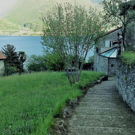 Appartamento Il Girasole Cremia Lago Di Como Exteriör bild