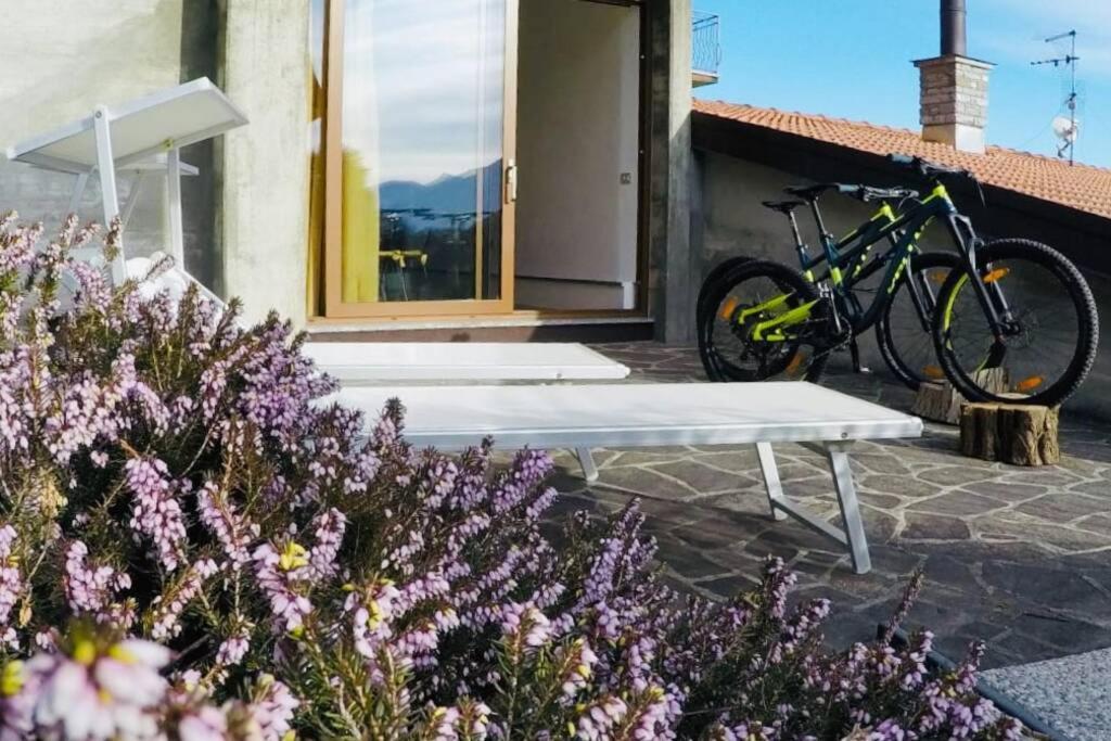 Appartamento Il Girasole Cremia Lago Di Como Exteriör bild